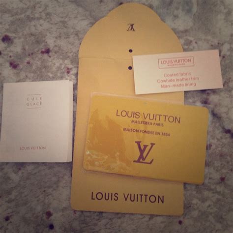 louis vuitton bag authenticity card|certificate of authenticity Louis Vuitton.